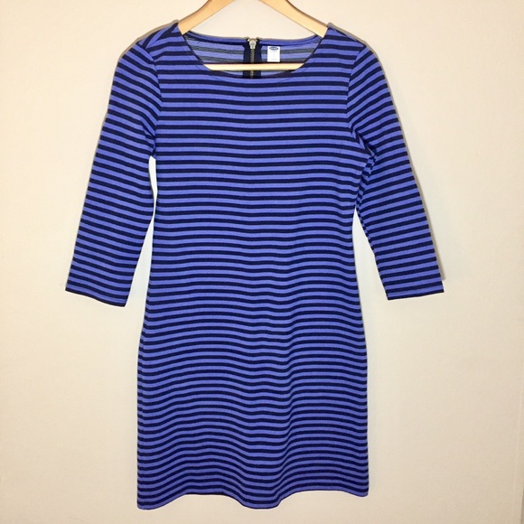 Old Navy Dresses & Skirts - Old Navy Striped Sheath Dress Blue & Navy Small